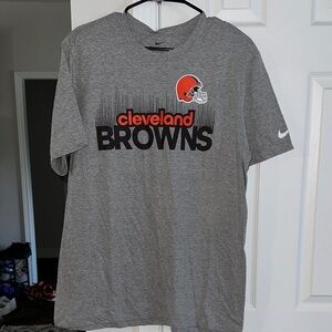 Nike Cleveland Browns Gray Short Sleeve Shirt